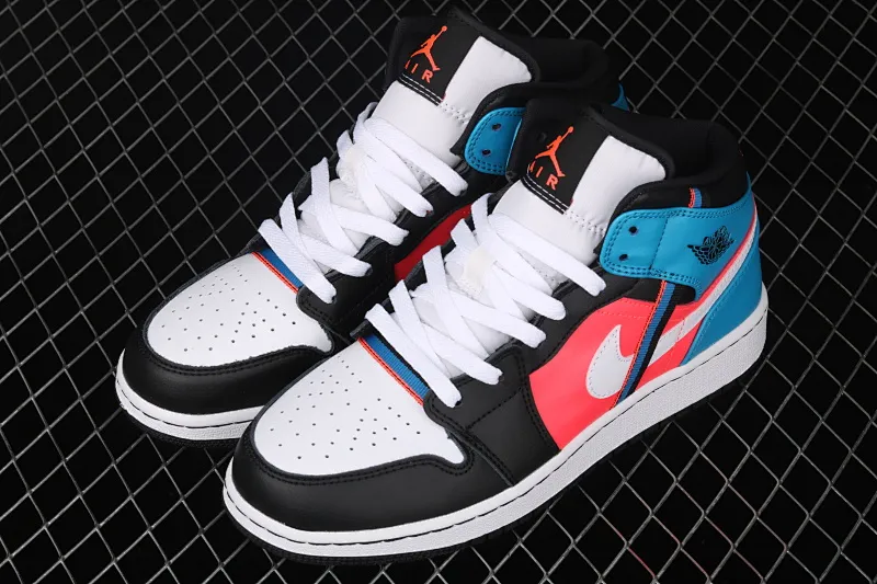 All categories Air Jordan Jordan series basketball shoes Air Jordan 1 Mid Air Jordan1 Mid Game Time AJ1 Joe 1 Zhongbang basketball shoes CV4891-001